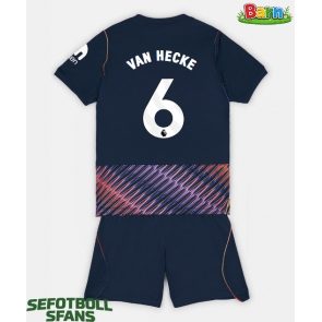 Tottenham Hotspur Jan Paul van Hecke #6 Bortaställ Barn 2026-27 Kortärmad (+ Korta byxor)